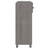 Mesa consola HAMAR madera maciza de pino gris claro 90x35x90