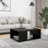 Mesa de centro madera contrachapada negro 90x67x33