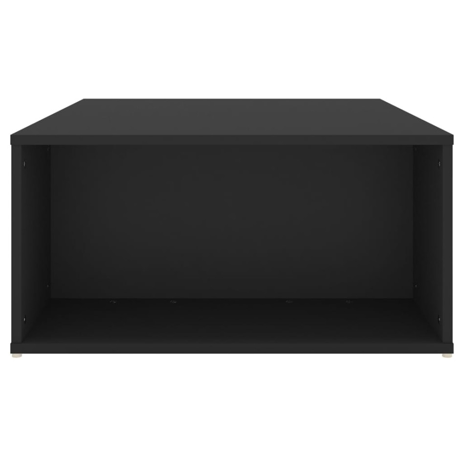 Mesa de centro madera contrachapada negro 90x67x33