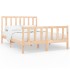 Estructura de cama madera maciza de pino 140x190