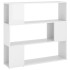 Estantería/divisor de espacios blanco brillo 100x24x94