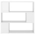 Estantería/divisor de espacios blanco brillo 100x24x94