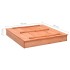 Arenero de madera de abeto 95x90x15