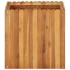 Arriate de madera maciza de acacia 50x50x50