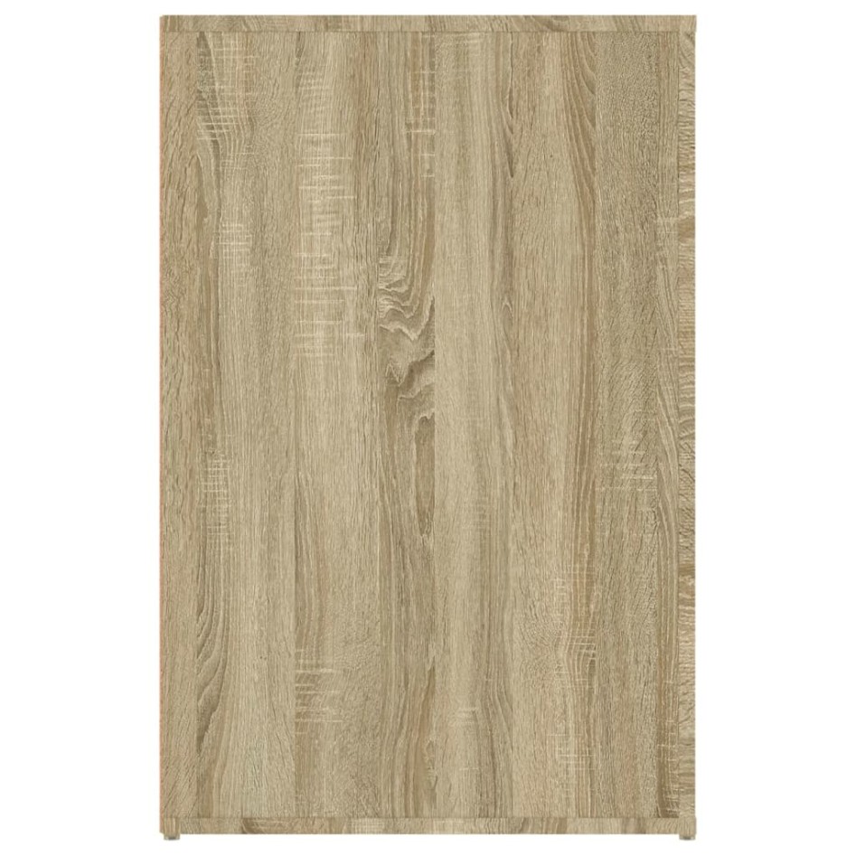 Escritorio madera contrachapada color roble Sonoma 100x49x75