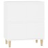 Aparador de madera contrachapada blanco 60x35x70