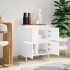 Aparador de madera contrachapada blanco 60x35x70