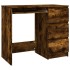 Escritorio de madera contrachapada roble ahumado 90x45x76
