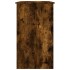 Escritorio de madera contrachapada roble ahumado 90x45x76