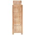 Botellero para 25 botellas madera maciza de nogal 63x25x73