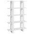 Estantería/divisor de espacios blanco brillante 100x30x160