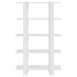 Estantería/divisor de espacios blanco brillante 100x30x160