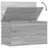 Baúl de almacenaje madera contrachapada gris Sonoma 84x42x46