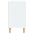 Armario para lavabo madera contrachapada blanco 80x33x60