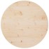 Superficie de mesa madera maciza de pino Ø70x2,5