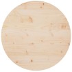Superficie de mesa madera maciza de pino Ø70x2,5 cm