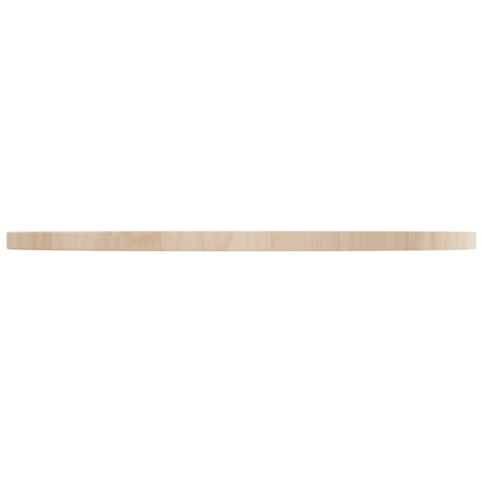Superficie de mesa madera maciza de pino Ø70x2,5