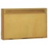 Mueble con espejo madera maciza de teca 60x10x40