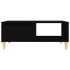 Mesa de centro madera contrachapada negro 90x50x36,5