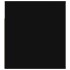 Mesitas de noche de pared 2 uds negro 50x36x40