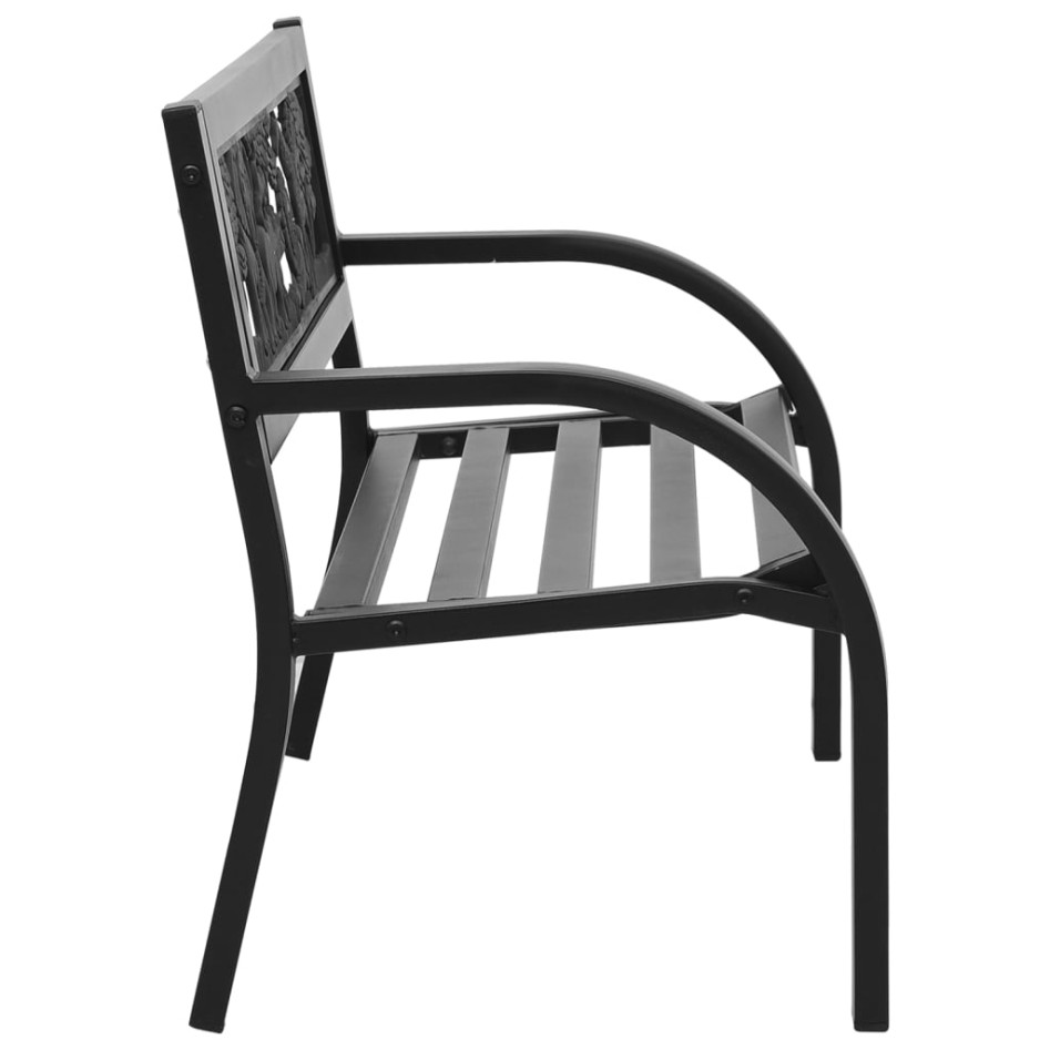 Banco de jardín para niños de acero 86