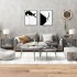Mesas auxiliares 2 uds contrachapada gris Sonoma 40x40x40