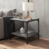 Mesas auxiliares 2 uds contrachapada gris Sonoma 40x40x40