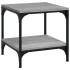 Mesas auxiliares 2 uds contrachapada gris Sonoma 40x40x40