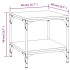 Mesas auxiliares 2 uds contrachapada gris Sonoma 40x40x40