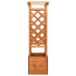 Jardinera enrejada con arco madera de abeto 49x39x130