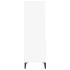 Aparador alto madera contrachapada blanco 40x36x110