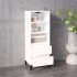 Aparador alto madera contrachapada blanco 40x36x110