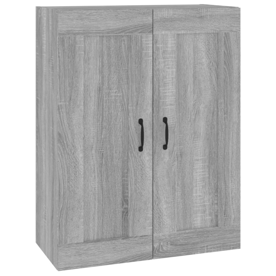 Armario colgante de pared gris Sonoma 69,5x32,5x90