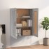 Armario colgante de pared gris Sonoma 69,5x32,5x90
