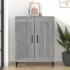 Aparador de madera de ingeniería gris Sonoma 69,5x34x90