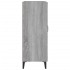 Aparador de madera de ingeniería gris Sonoma 69,5x34x90
