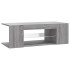 Mueble de TV con luces LED gris Sonoma 90x39x30