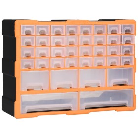Organizador multicajones con 38 cajones 52x16x37,5