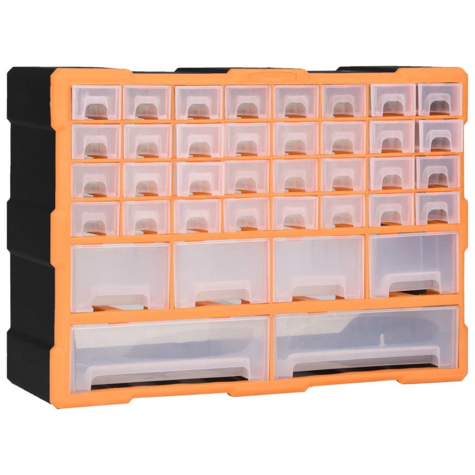 Organizador multicajones con 38 cajones 52x16x37,5