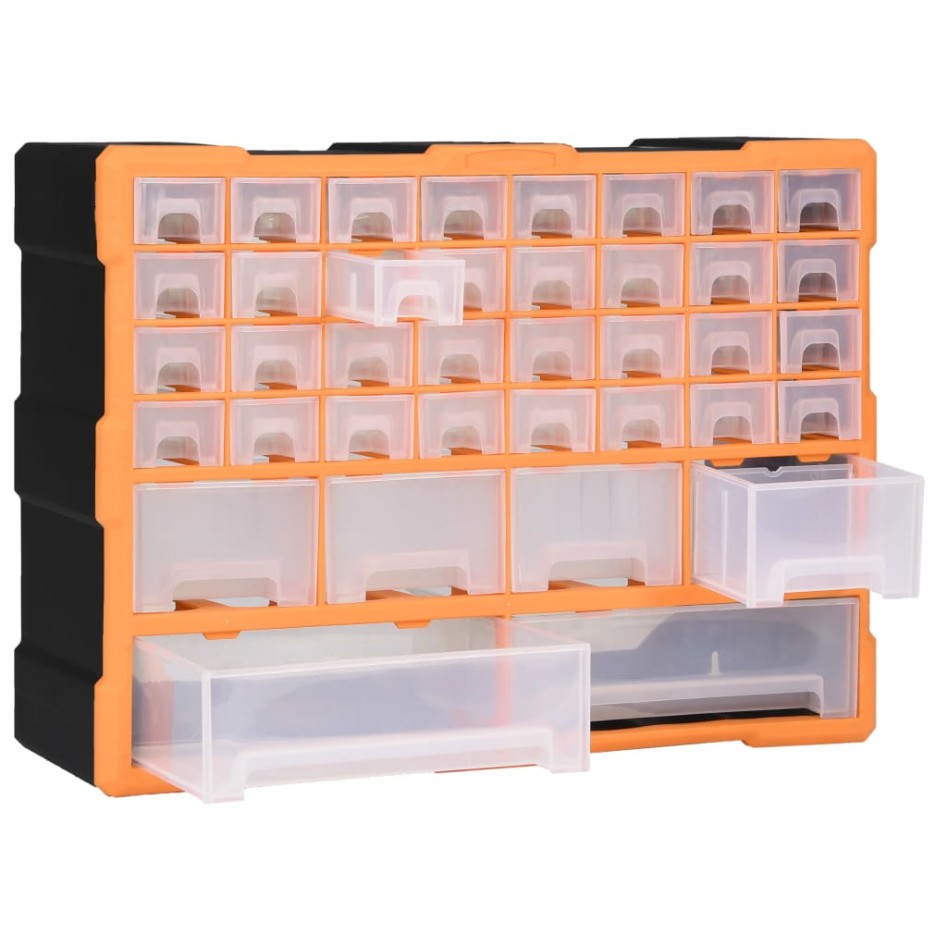Organizador multicajones con 38 cajones 52x16x37,5
