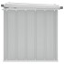 Caja de almacenaje para jardín gris 129x67x65