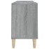 Mueble para TV madera contrachapada gris Sonoma 150x30x50