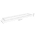 Arriate de gaviones de acero 500x100x20