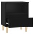 Mesitas de noche 2 unidades negro 40x35x50