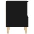 Mesitas de noche 2 unidades negro 40x35x50