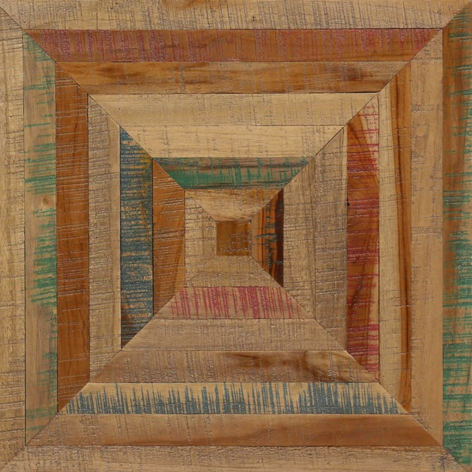 Mesa auxiliar de teca maciza