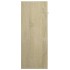 Aparador de madera contrachapada color roble Sonoma 60x30x75