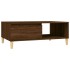 Mesa de centro madera de ingeniería roble marrón 90x60x35