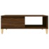 Mesa de centro madera de ingeniería roble marrón 90x60x35