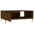 Mesa de centro madera de ingeniería roble marrón 90x60x35
